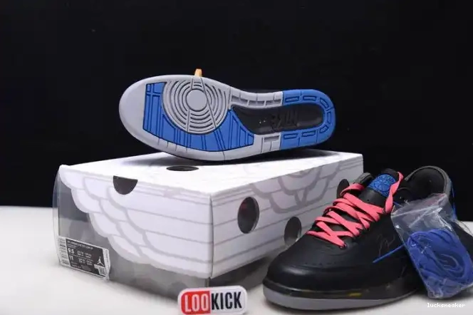 Rep LUCY Retro Low Off-White Black 2 DJ4375-004 SP Blue Jordan 0506